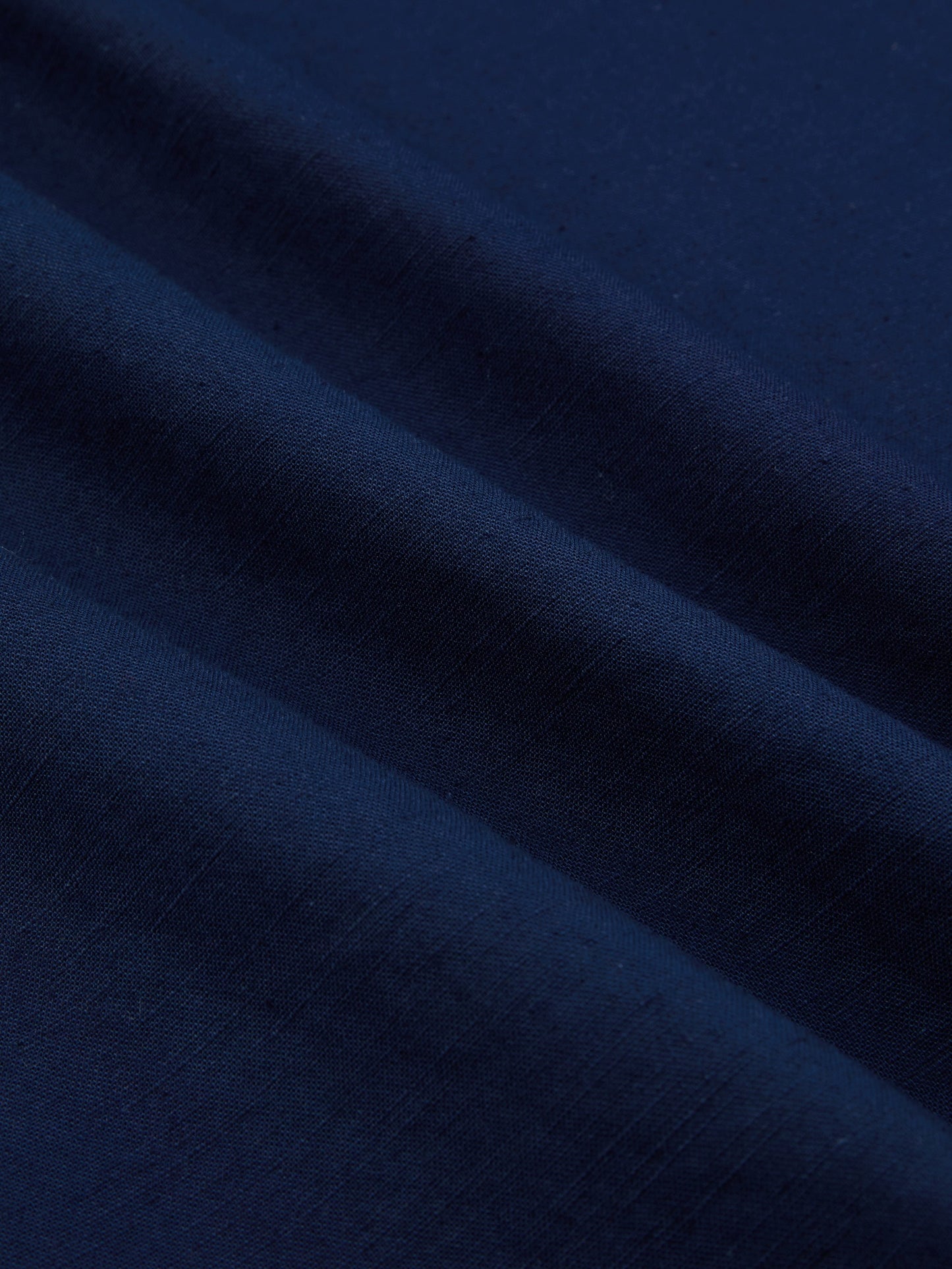 Maxi Cotton Dress, Long Sleeves, Stand Collar, Plain, Belt Design, French Vintage, Blue Purple