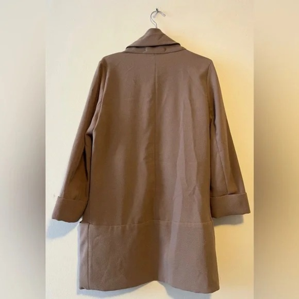 Cardigan Blazer Sfoderato Donna Taglio Cascata