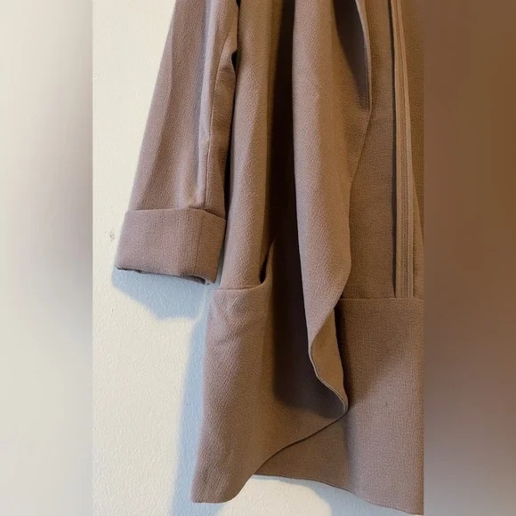 Cardigan Blazer Sfoderato Donna Taglio Cascata